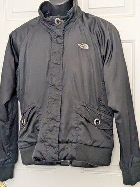 The North Face Women's  Bomber Jacket Size XL Black .